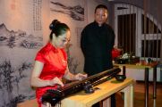 Mistrz Bei Baozhong w Bibliotece Miejskiej w Wyszkowie - koncert w wykonaniu Mistrza Bei Baozhong na starochińskim instrumencie strunowym guqin połączony z wystawą jego prac malarskich i degustacją chińskiej herbaty, 