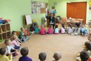 "Operacja Przedszkolak" i Wielkie Sprzątanie Świata - wizyta w przedszkolu, 