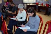 "Kryzysy w rozwojego dorosłego" - szkolenie dla bibliotekarzy powiatu wyszkowskiegp prowadzone przez dr. Rafała Bodarskiego, 