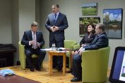 Spotkanie delegacji z Ukrainy z przedsiębiorcami z Wyszkowa i okolic w ramach projektu ?Przedsiębiorczy Wyszków?, 