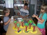 Biblioteczna Wyspa Tajemnic - zajęcia wakacyjne w Filii Bibliotecznej w Rybnie, 