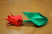 Warsztaty origami "Wiosenne kwiaty", 