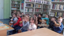 Święto pluszowego misia w Filii Bibliotecznej w Leszczydole Starym, 
