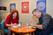 Spotkanie autorskie z Maja Lidią Kossakowską i Jarosławem Grzędowiczem, rozstrzygnięcie Powiatowego Konkursu Literackiego "Magiczne Pióro 2019", 